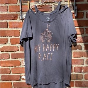 Disney Parks My Happy Place Cutout Shirt size 3X